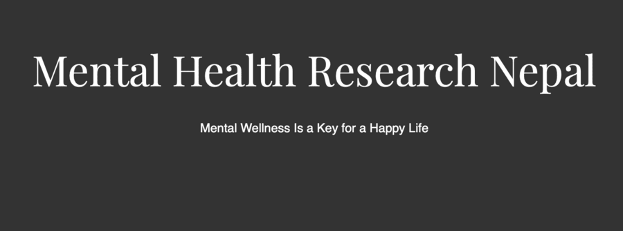 mental health research nepal - logo
